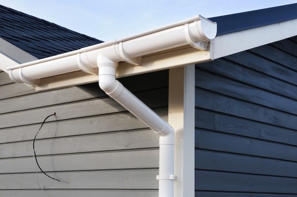 PVC Rain Gutter Installation in Jasper