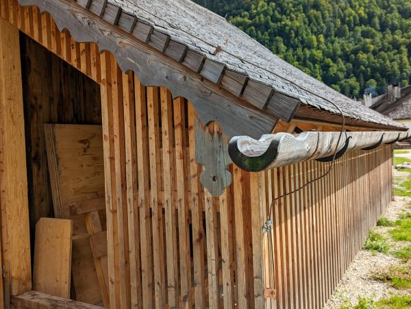 Wood Gutter Installation in Jasper