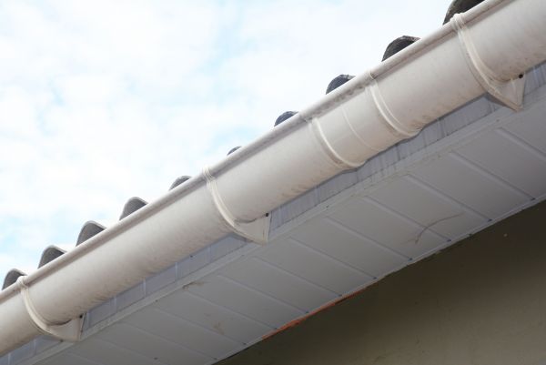Plastic Gutter Installation in Jasper