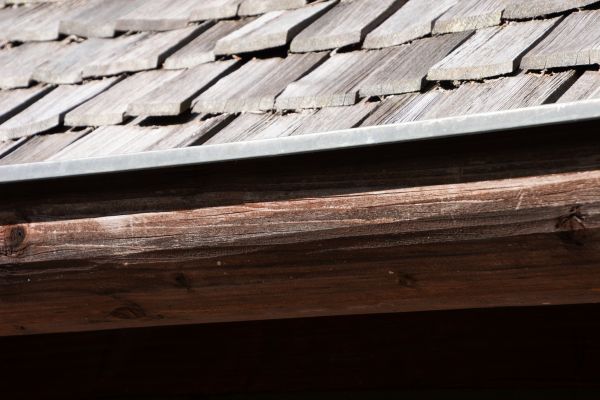 Wood Rain Gutter Installation in Jasper